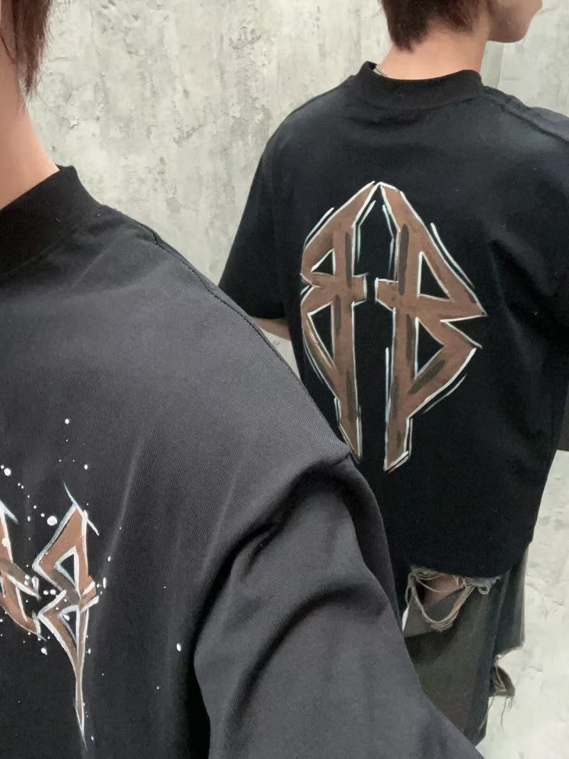 Balenciaga Black Logo T-Shirt view