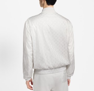Louis Vuitton Monogram Puffer Bomber Jacket Cream view 13