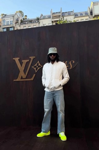 Louis Vuitton Monogram Puffer Bomber Jacket Cream view 9