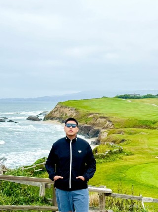 Prada Black Nylon Windbreaker Jacket with White Trim view 6
