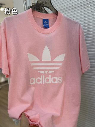 Adidas Trefoil Cartoon Character Print White T-Shirt view 6