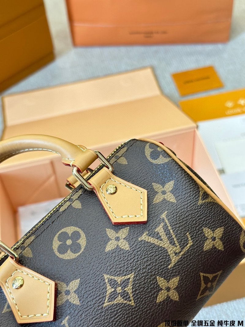 Louis Vuitton Speedy Nano 16 Monogram Pillow Bag Black view