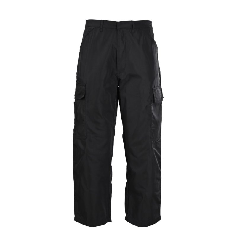 Prada Black Nylon Cargo Pants view