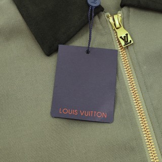 Louis Vuitton Checkerboard Pocket Utility Jacket Sage Green view 7