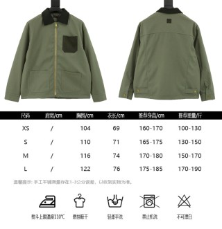 Louis Vuitton Checkerboard Pocket Utility Jacket Sage Green view 10