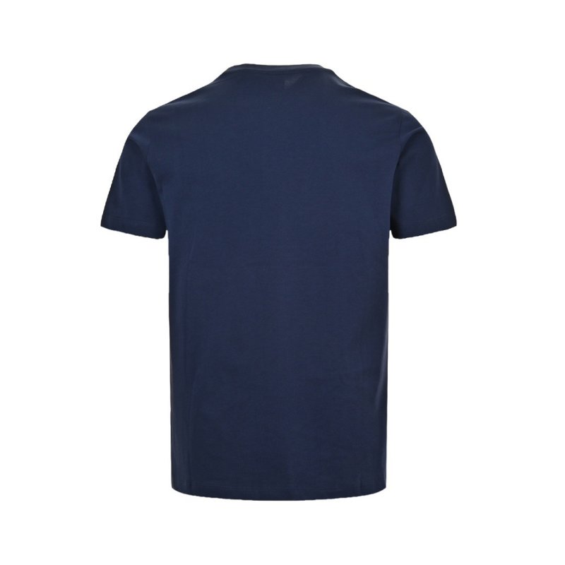Navy Blue Short Sleeve T-Shirt with Chest Pocket Detail view