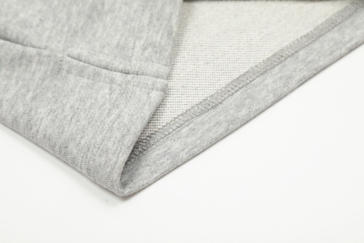 Essentials Grey Melange Shorts with Red Heart Logo view