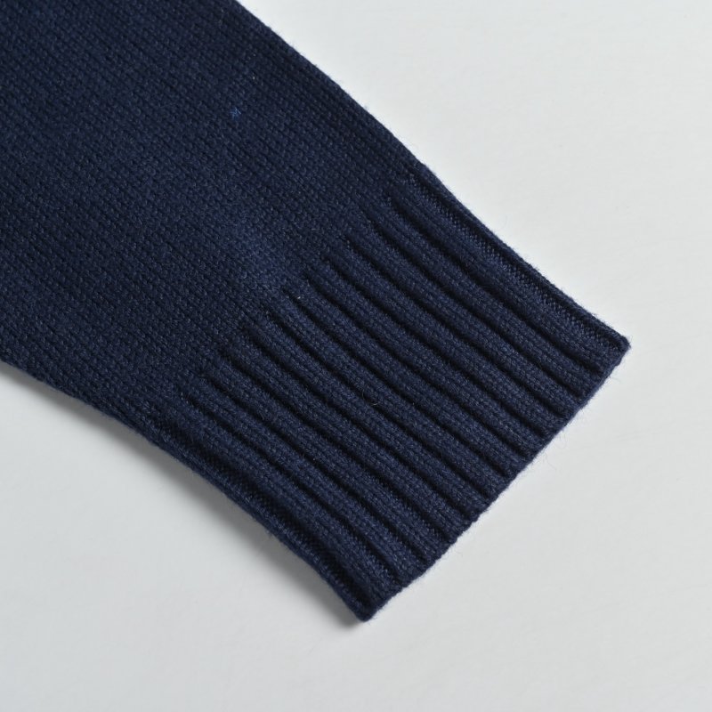 Burberry Navy Crew Neck Knit Sweater view