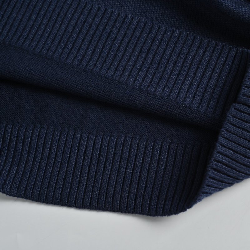 Burberry Navy Crew Neck Knit Sweater view