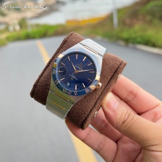 Omega Constellation 41mm Steel Blue Dial Watch view 4