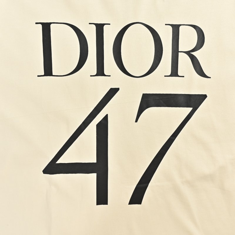 Dior 47 White Short Sleeve T-Shirt view