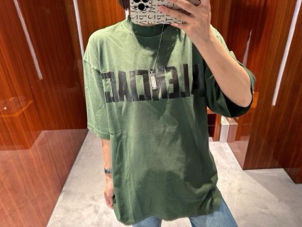 Olive Green Graphic Short Sleeve T-Shirt view 4