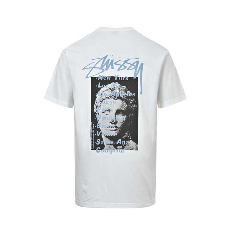 Stüssy New York White Short Sleeve T-Shirt view