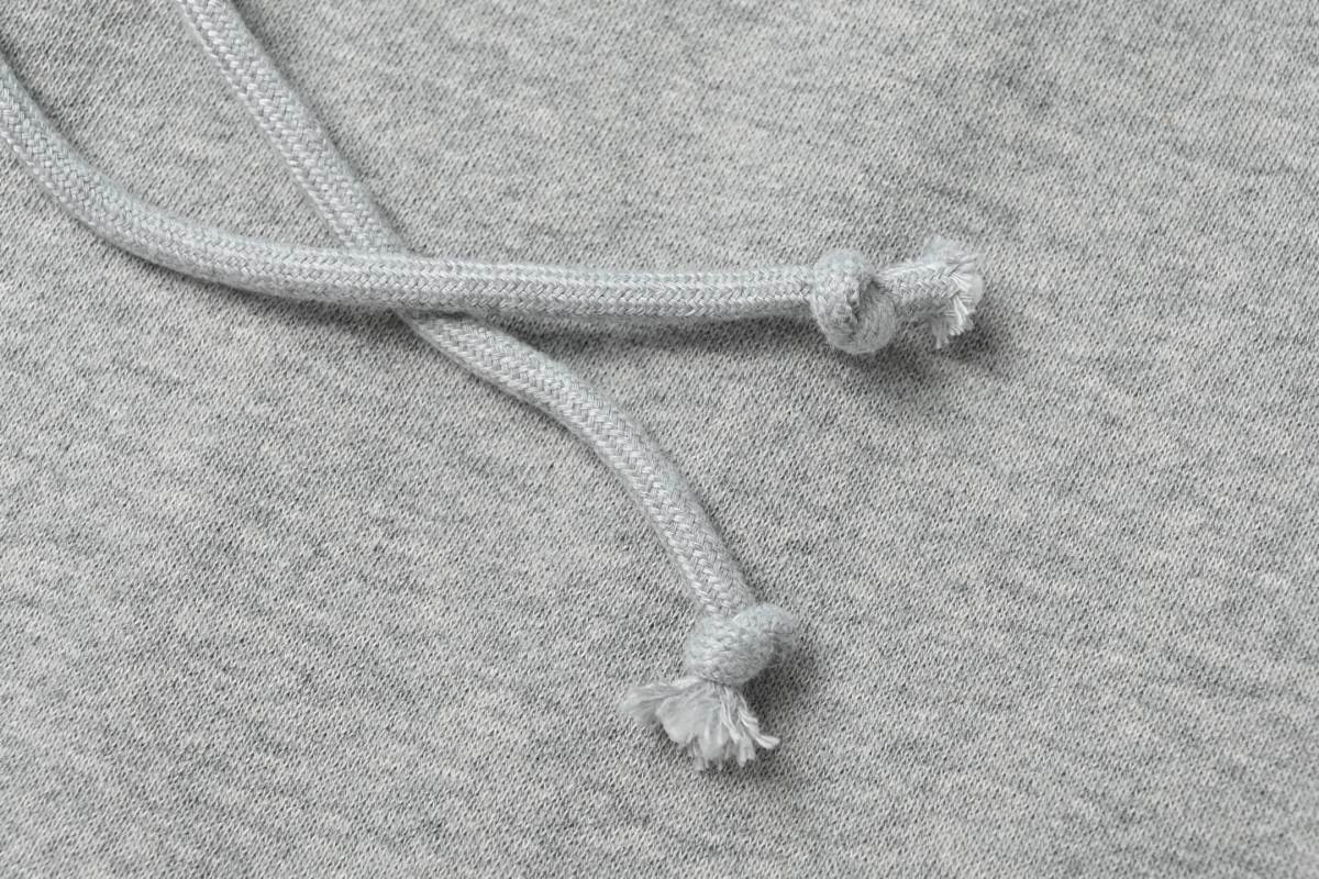 Gray Baggy Sweatpants with Drawstring Waist view