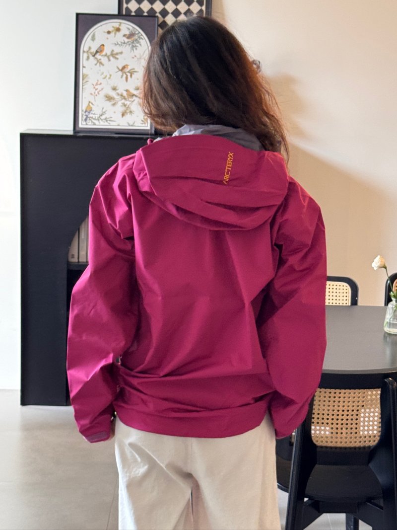 Arc'teryx Beta SL Hooded Windbreaker Jacket - Magenta view