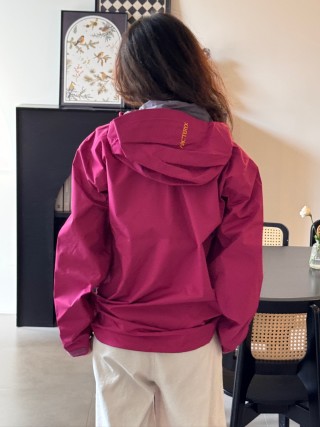 Arc'teryx Beta SL Hooded Windbreaker Jacket - Magenta view 2