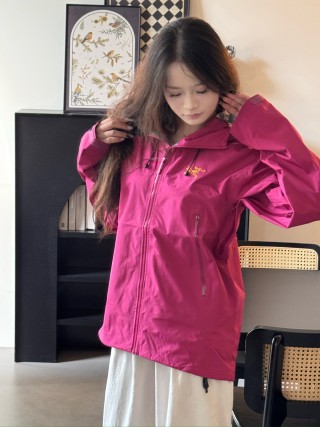 Arc'teryx Beta SL Hooded Windbreaker Jacket - Magenta view 6