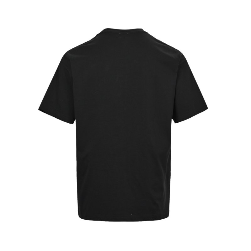Loewe Neon Pink Anagram Logo Black T-Shirt view
