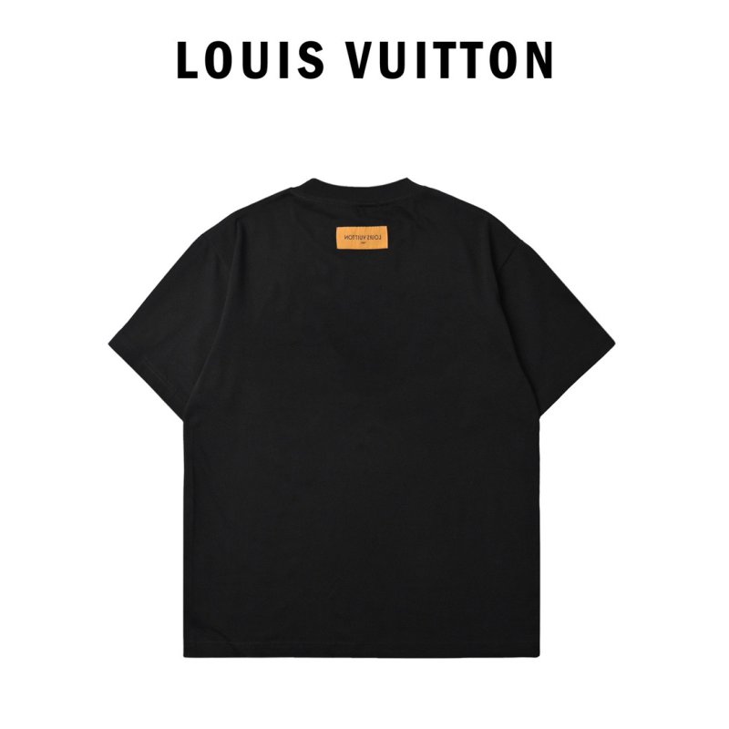 Black Graphic Print Short Sleeve T-Shirt view