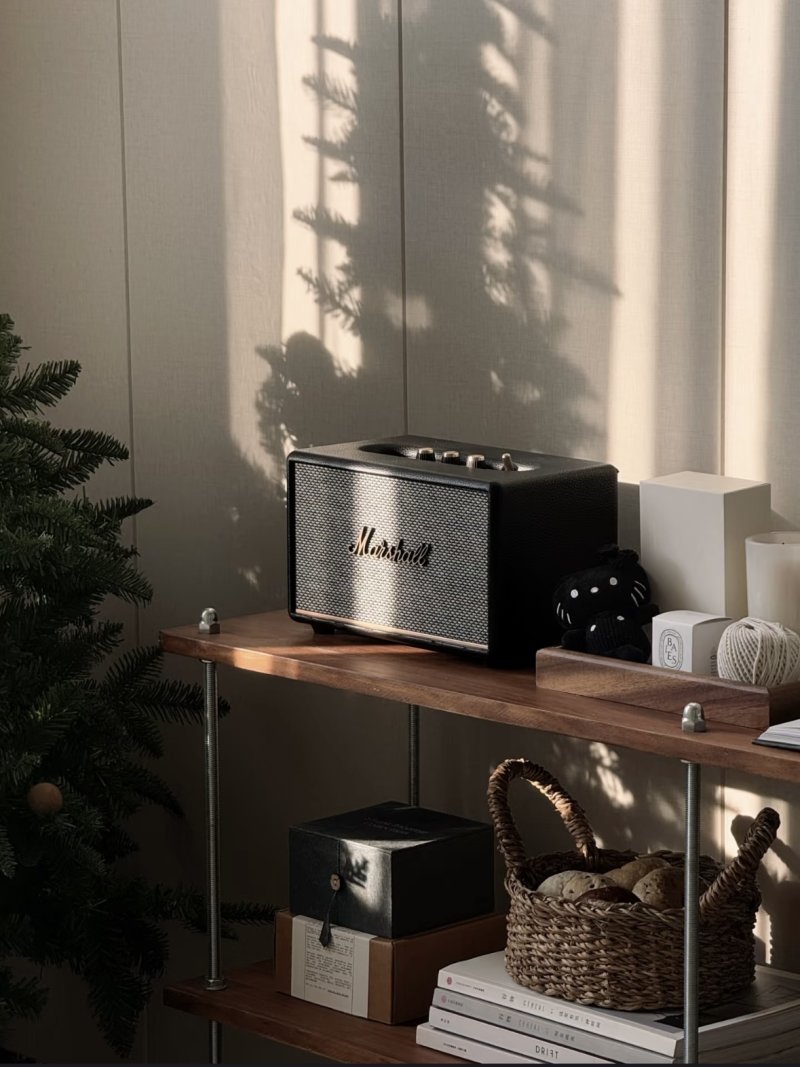 Marshall Acton III Portable Bluetooth Speaker Black view