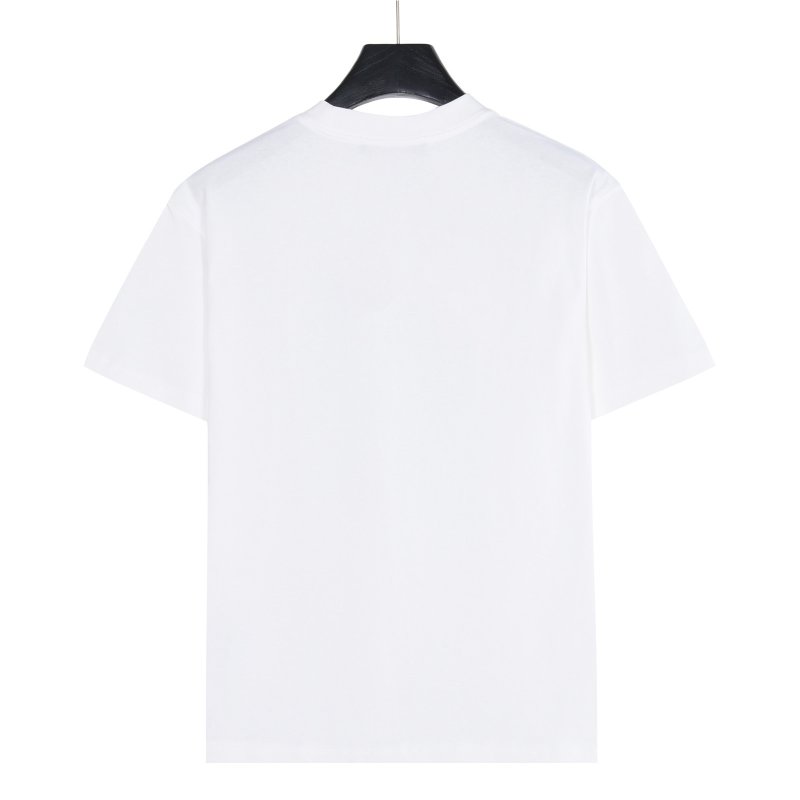Gucci Logo Print White T-Shirt view