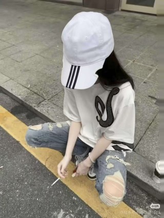 Balenciaga White Three Stripe Baseball Cap view 2