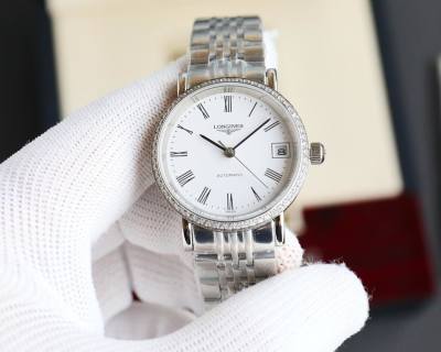 Longines Elegant Couple Series Men's Watch 39.5mm Silver view 3