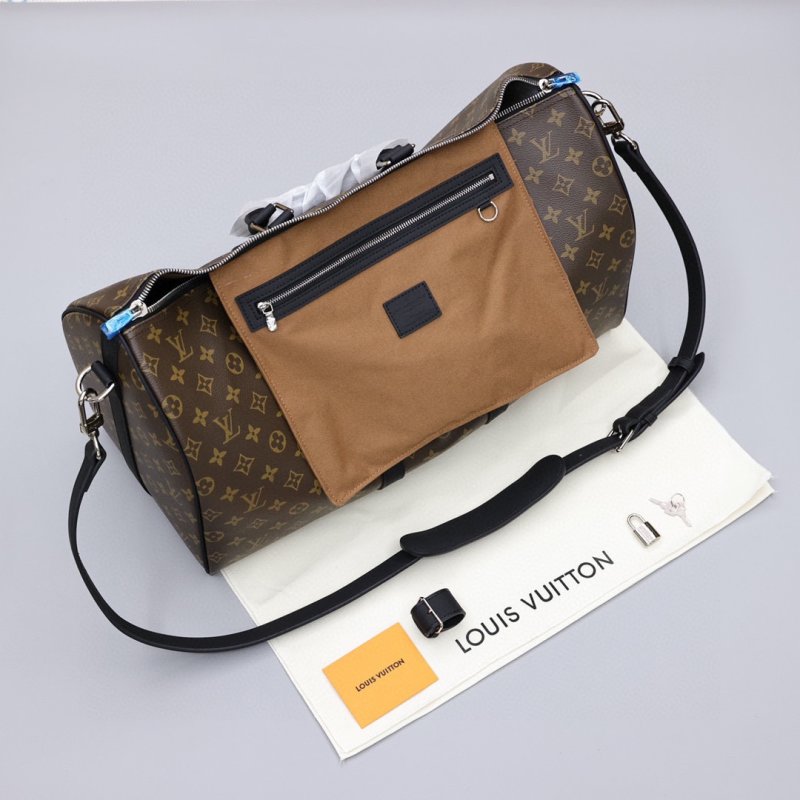 Louis Vuitton Keepall 50 Monogram Eclipse Travel Bag view