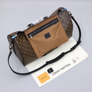 Louis Vuitton Keepall 50 Monogram Eclipse Travel Bag view 2