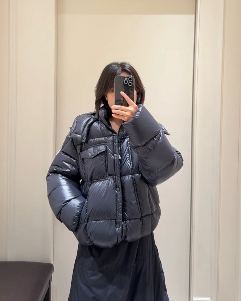 Moncler Black Puffer Down Jacket view