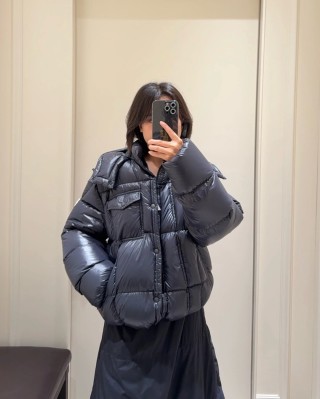 Moncler Black Puffer Down Jacket view 2