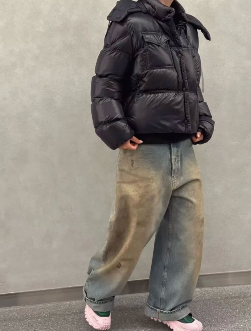 Moncler Black Puffer Down Jacket view