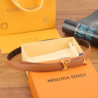 Louis Vuitton Iconic Reversible Leather Belt - Tan 20mm view 3