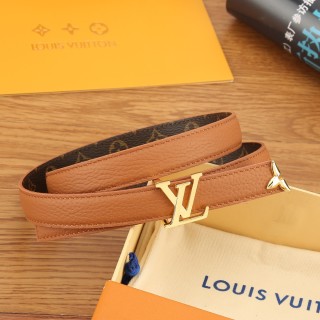 Louis Vuitton Iconic Reversible Leather Belt - Tan 20mm view 4