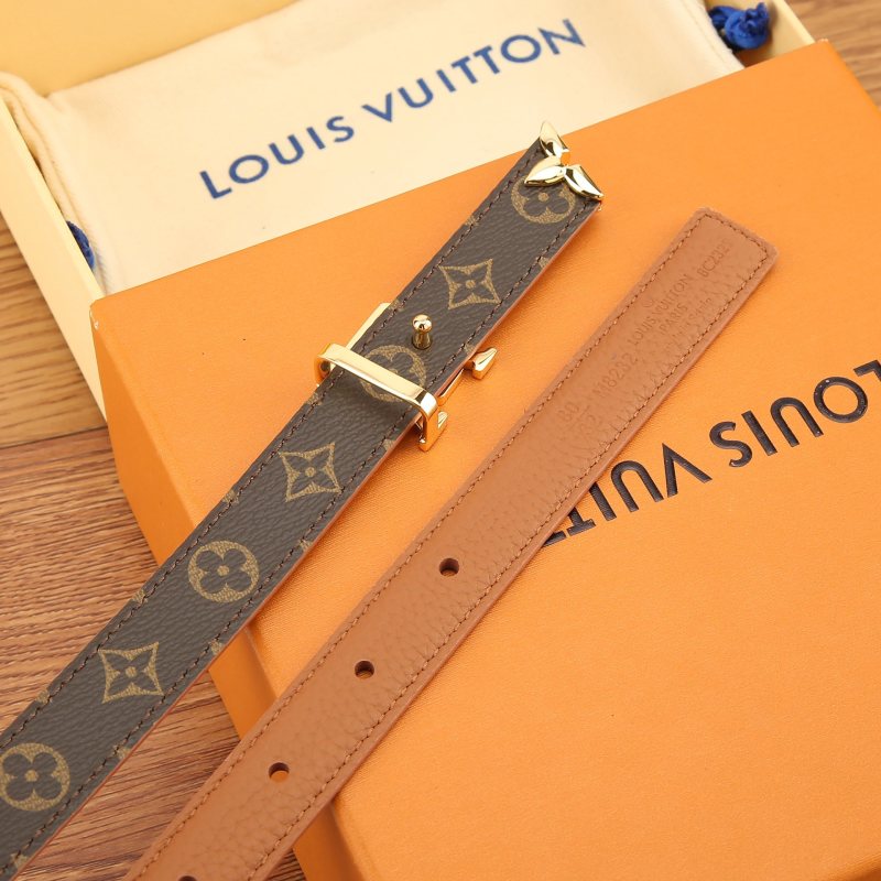 Louis Vuitton Iconic Reversible Leather Belt - Tan 20mm view
