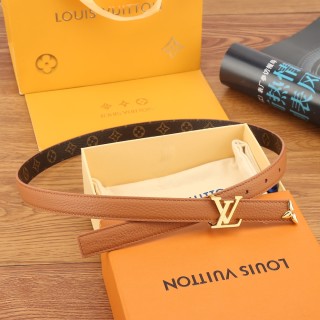 Louis Vuitton Iconic Reversible Leather Belt - Tan 20mm view 7