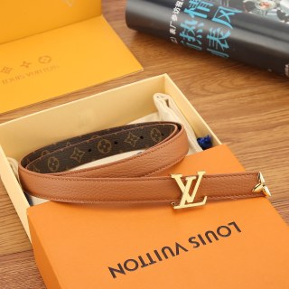 Louis Vuitton Iconic Reversible Leather Belt - Tan 20mm view 9