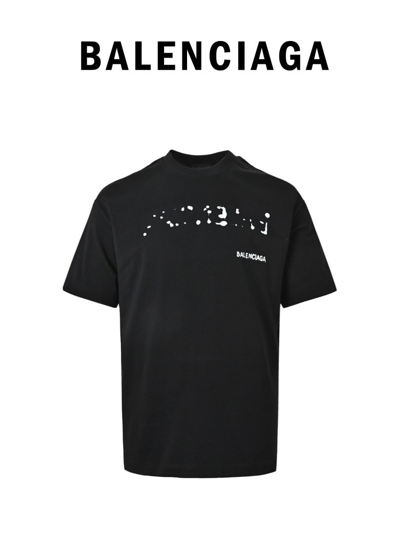 Black Studded Short Sleeve T-Shirt view
