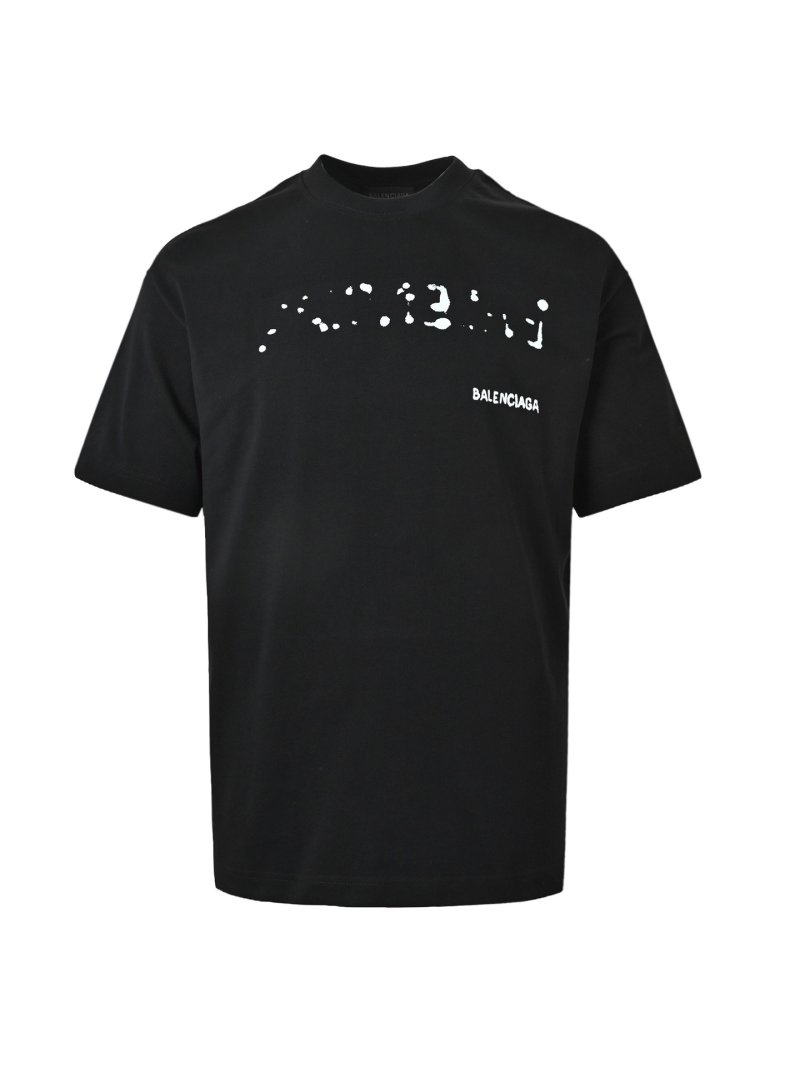Black Studded Short Sleeve T-Shirt view