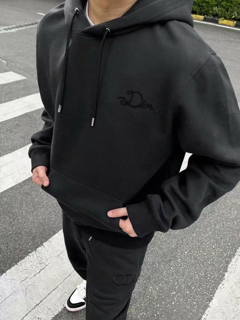 Dior CD Logo Black Hoodie
