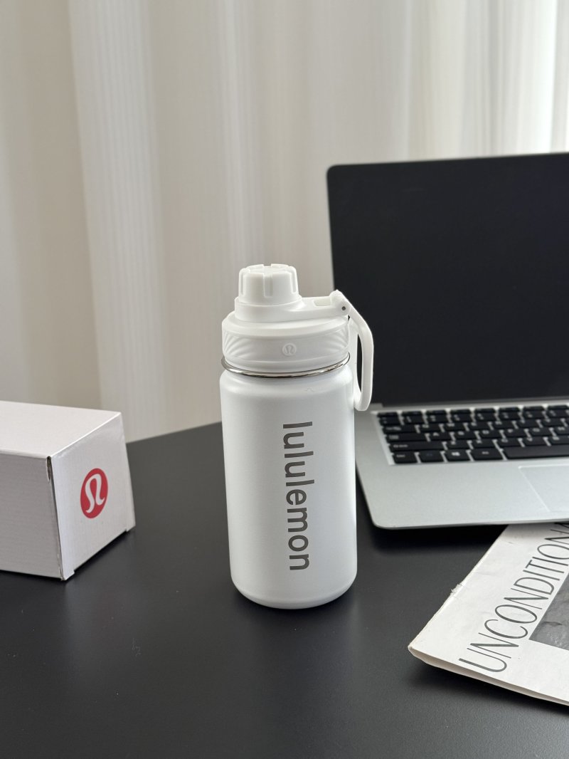 Lululemon Insulated Water Bottle White 24oz