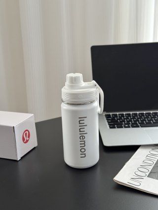 Lululemon Insulated Water Bottle White 24oz