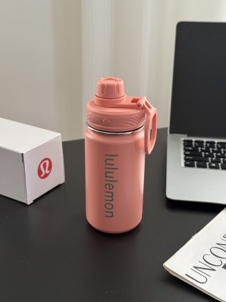 Lululemon Insulated Water Bottle White 24oz view 5