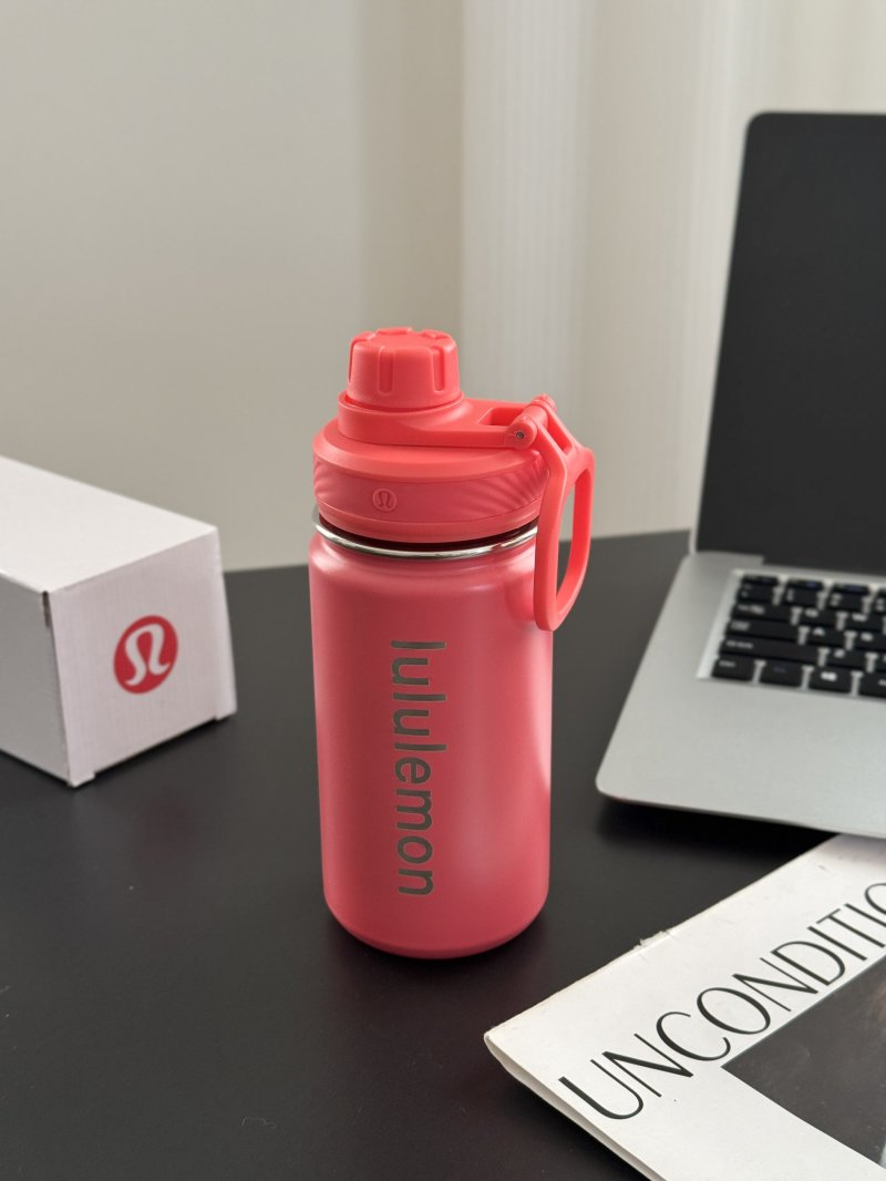 Lululemon Insulated Water Bottle White 24oz view