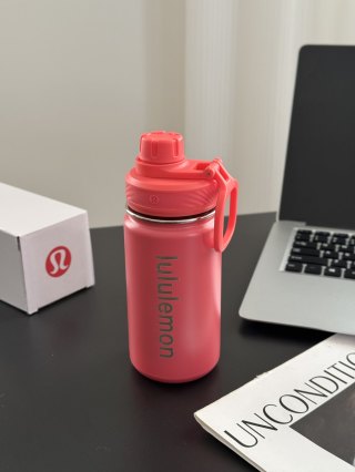 Lululemon Insulated Water Bottle White 24oz view 6