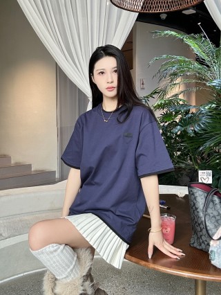 Prada Navy Blue Short Sleeve T-Shirt view 3