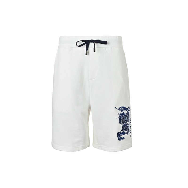 Burberry Embroidered EKD White Shorts view