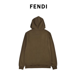 Fendi Brown Zip Hoodie & Joggers Set view 6