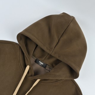 Fendi Brown Zip Hoodie & Joggers Set view 9