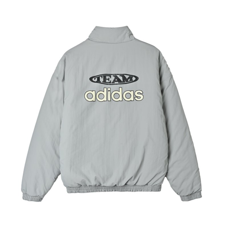 Adidas Black & White Striped Track Jacket with Crest view